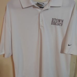 Nike Dri-Fit Golf Shirt Size L